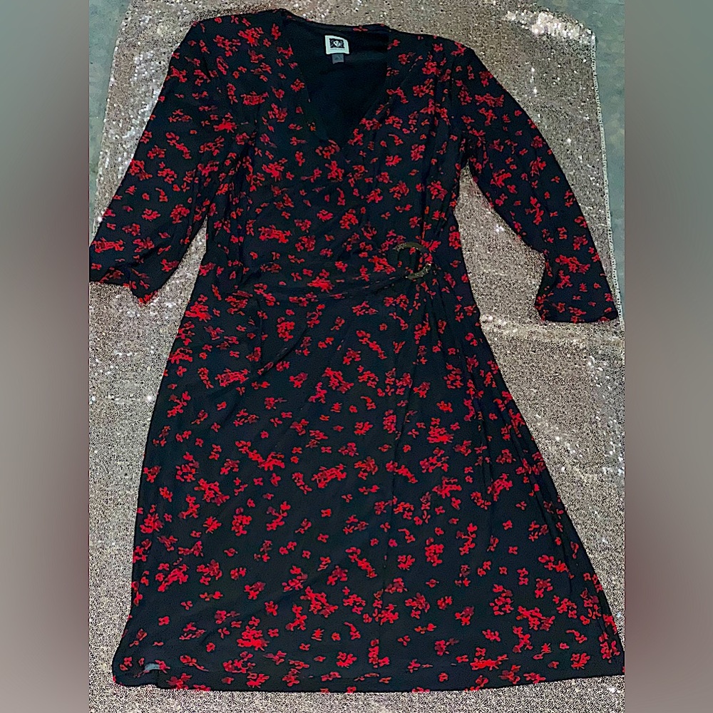 Anne Klein midi dress